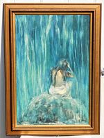 Framed painting full view