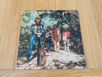 Front album cover showing title and band