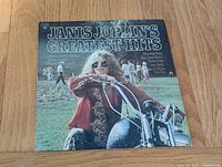 Front cover of Janis Joplin’s Greatest Hits LP
