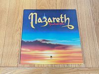Front sleeve showing Nazareth Greatest Hits title artwork