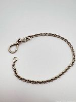 Full view of Pandora sterling silver extender chain showing both clasps