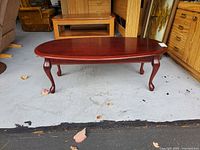 Coffee table top and legs