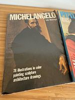 Front cover of Michelangelo book