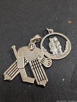 Front view of both pendants