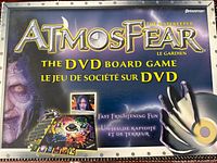 Front of Atmosfear DVD board game box