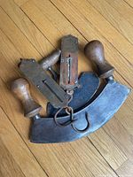 group shot showing both choppers and both scales