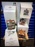 Overall lot with three buildings and three boxes