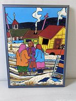 Full view of framed art print