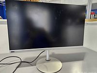 Front view of Acer CB272U monitor on stand