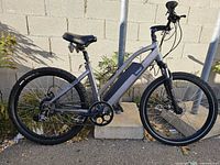 Full right-side view of Amego Ringo S e-bike showing frame, wheels, motor, brakes, and overall condition