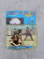 Front view of sealed Starting Lineup Classic Doubles set showing figures and accessories