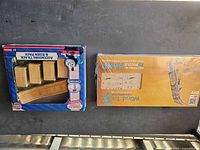 Front view of both boxed items