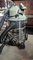 Maximum stainless steel shop vac with hose and cords