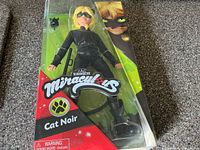 Front view of sealed Miraculous Cat Noir action figure package