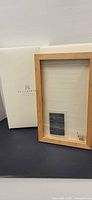 Front view of one Pottery Barn display frame with original box