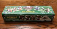Full view of sealed 1990 Upper Deck Baseball complete set box