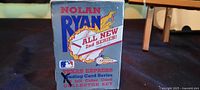 Front of sealed Nolan Ryan Texas Express 2nd Series card set box