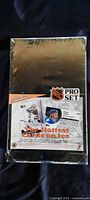 Front view of factory sealed 1991 Pro Set NHL hockey trading card box