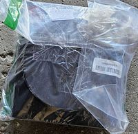 Front view of Elite Gourmet burner in plastic wrap