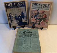 Front view showing October 1921, July 1921 issues and remaining stack