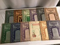 All 12 Musical Canada magazine issues laid out front covers visible