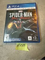 Front of PS4 game case showing artwork and title