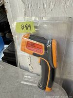 Front view of sealed Smart Sensor infrared thermometer