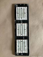 Full view vertical orientation showing three 5x7 openings