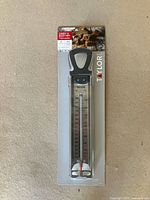 Front view of sealed Taylor candy/deep-fry thermometer package
