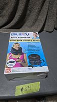 Front of Dr-Ho's Neck Comforter retail box
