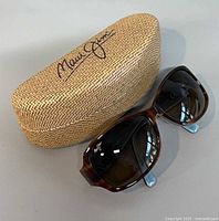 Sunglasses with Maui Jim case