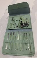 Open case displaying all 16 tools