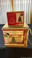 Boxes for 2-ft and 4-ft pre-lit Christmas trees