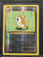 Front of 2016 Pokémon Raticate XY Evolutions card