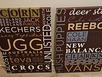 Both typography canvases side by side showing overall design