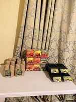 All items overview on table