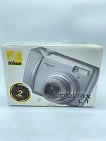 Front of original Nikon Coolpix L1 box