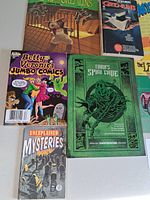 Full layout of nine books