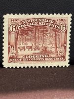 Front of stamp displaying design, denomination and inscription