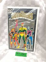 Front view of The Outsiders #1 comic in sleeve