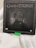 Front of Game of Thrones board game box