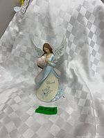 Angel figurine front angled view
