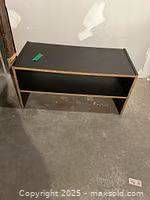 Angled view showing entire shelf