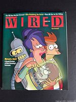 Front cover showing Futurama preview artwork and cover lines
