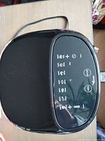 Top view of Vacchef air fryer showing touch control panel and brand