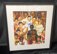 Full framed print front view