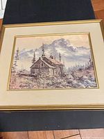 Framed Keirstead Yukon Spring print front view