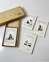 Overview of four tiles and box