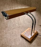 Full view lamp off showing color, shape, base controls