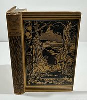 Front cover and spine of decorative hardcover book